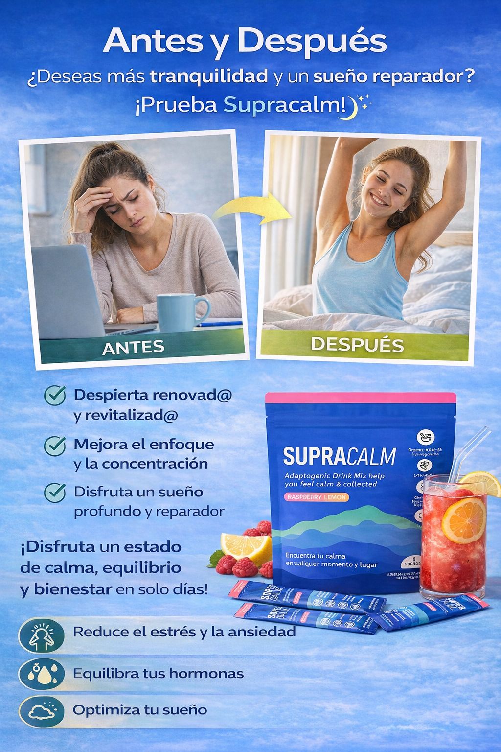 Supracalm - Para el Enfoque y la Relajación
